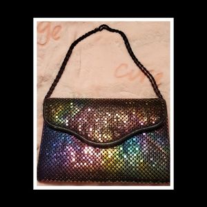 Rainbow Chainmail Clutch